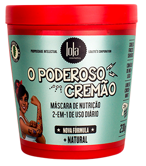 Mascarilla Capilar O Poderoso Cremao de Lola – Nutrición 2 en 1 (230 ml)