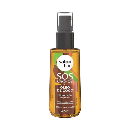 Aceite de Coco para Cabellos Crespos – Salon Line (42 ml)